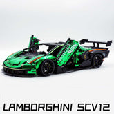 1: 8 The Ultimate Lamborghini Essenza SCV12, Mirror Green Plated Limited Edition (4100+PCS)